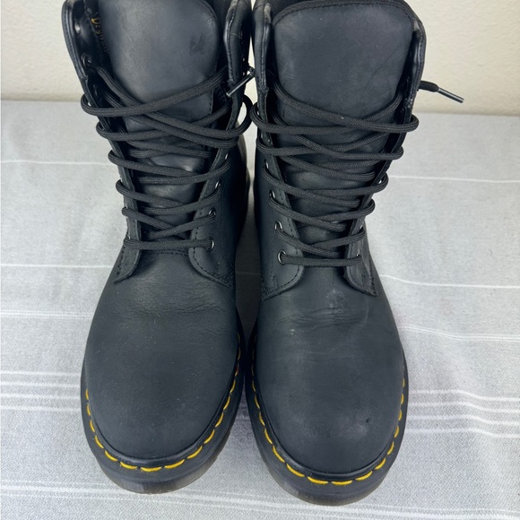 Dr. Martens 1460 Pascal Warmwair WP Leather Boots Black Women's Size 10 - Picture 3 of 8
